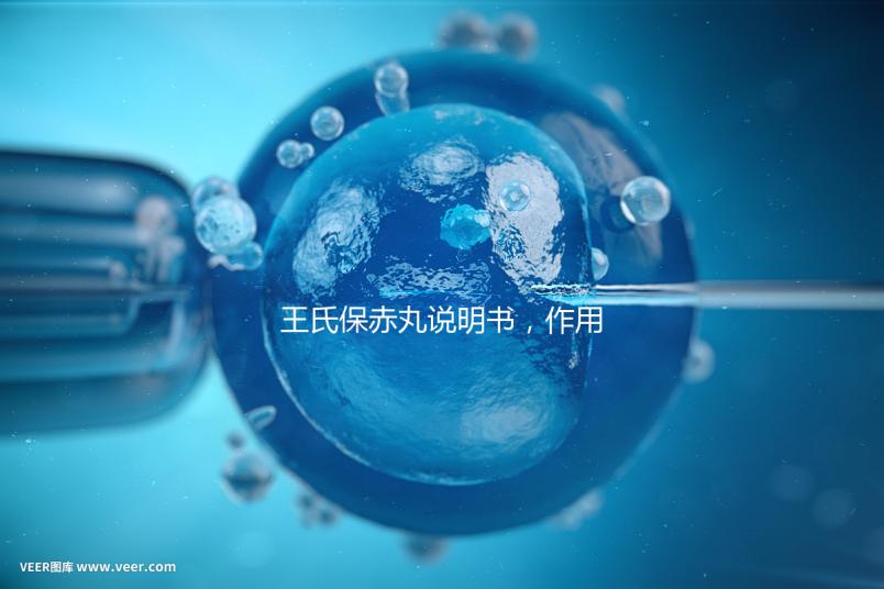 王氏保赤丸說明書，作用功效、用法用量全都有！