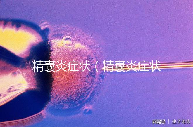 精囊炎癥狀(精囊炎癥狀表現(xiàn)有哪些)