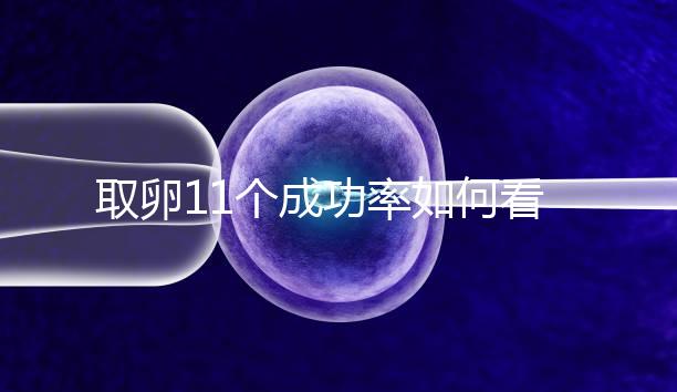 取卵11個成功率如何看胚胎配成數(shù)，只受精兩個要找找原因