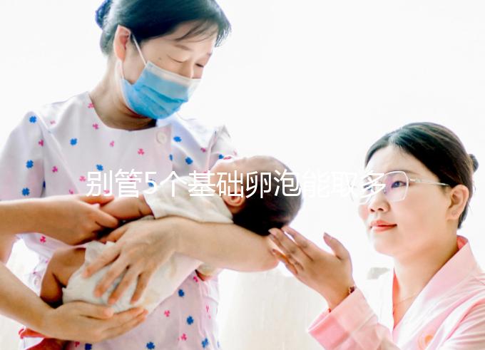 別管5個(gè)基礎(chǔ)卵泡能取多少了，先看看最多可以促幾個(gè)再說