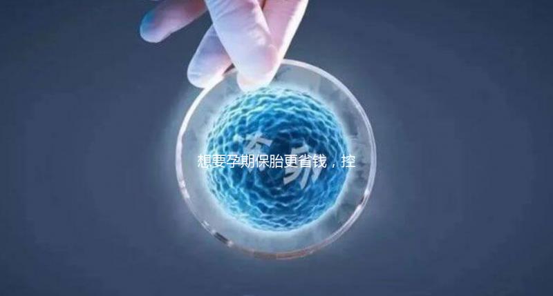 想要孕期保胎更省錢，控制體重不胡吃海喝是關鍵！