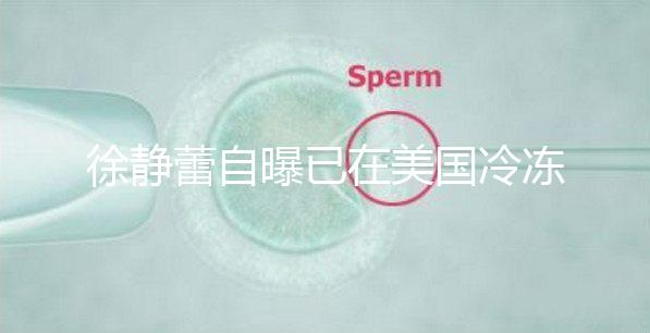 徐靜蕾自曝已在美國(guó)冷凍卵子!坦言將來會(huì)做試管嬰兒